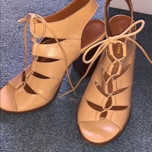 Saks Leather sandals